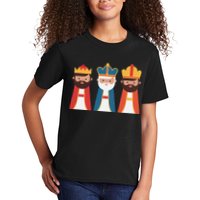 Epiphany Feliz Dia De Reyes Three Wise Happy Holy Kings Kids T-Shirt