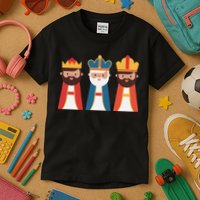 Epiphany Feliz Dia De Reyes Three Wise Happy Holy Kings Kids T-Shirt
