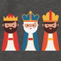 Epiphany Feliz Dia De Reyes Three Wise Happy Holy Kings Vector Backpack