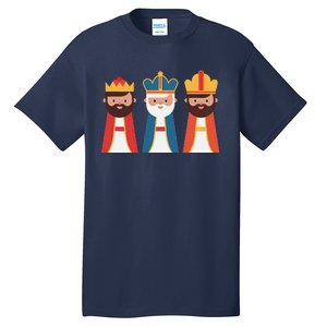 Epiphany Feliz Dia De Reyes Three Wise Happy Holy Kings Tall T-Shirt