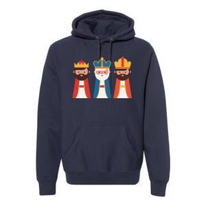 Epiphany Feliz Dia De Reyes Three Wise Happy Holy Kings Premium Hoodie