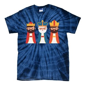 Epiphany Feliz Dia De Reyes Three Wise Happy Holy Kings Tie-Dye T-Shirt