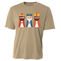 Epiphany Feliz Dia De Reyes Three Wise Happy Holy Kings Cooling Performance Crew T-Shirt