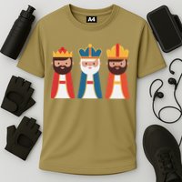 Epiphany Feliz Dia De Reyes Three Wise Happy Holy Kings Cooling Performance Crew T-Shirt