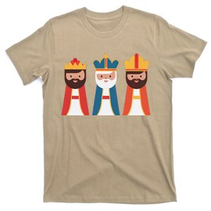 Epiphany Feliz Dia De Reyes Three Wise Happy Holy Kings T-Shirt