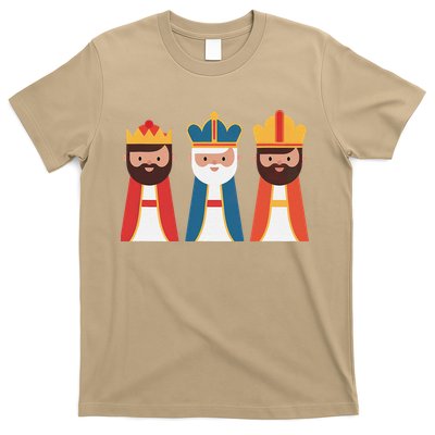 Epiphany Feliz Dia De Reyes Three Wise Happy Holy Kings T-Shirt