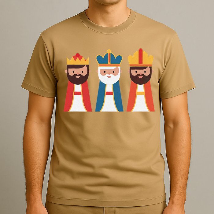 Epiphany Feliz Dia De Reyes Three Wise Happy Holy Kings T-Shirt