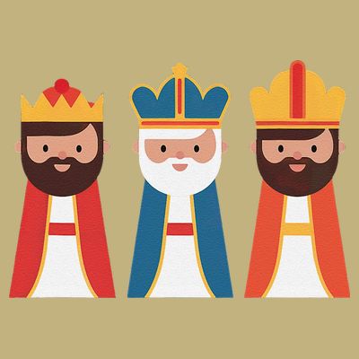 Epiphany Feliz Dia De Reyes Three Wise Happy Holy Kings T-Shirt