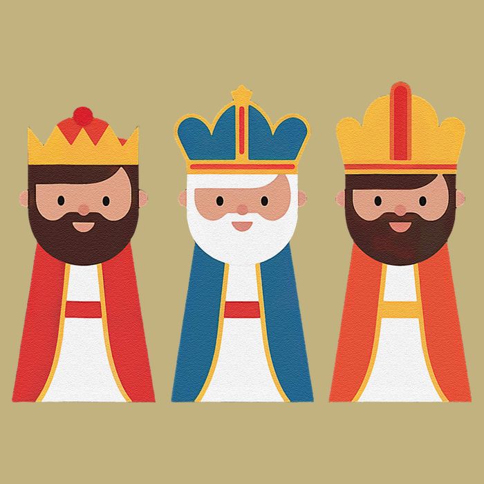 Epiphany Feliz Dia De Reyes Three Wise Happy Holy Kings T-Shirt
