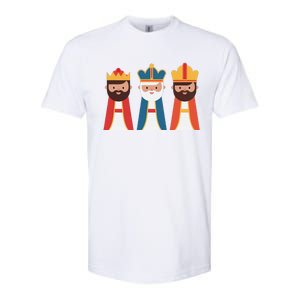 Epiphany Feliz Dia De Reyes Three Wise Happy Holy Kings Softstyle CVC T-Shirt