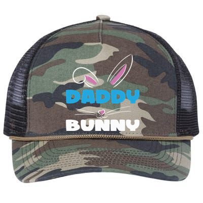 Easter Father Daddy Bunny Easter Husband Easter Dad Bunny Gift Retro Rope Trucker Hat Cap