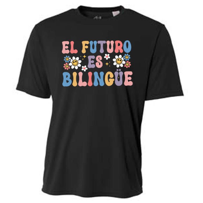 El Futuro Es Bilingue Cooling Performance Crew T-Shirt