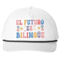 El Futuro Es Bilingue Snapback Five-Panel Rope Hat