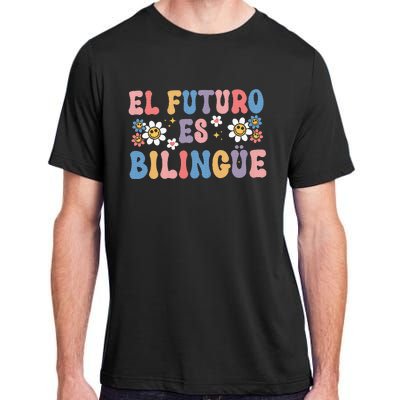 El Futuro Es Bilingue Adult ChromaSoft Performance T-Shirt