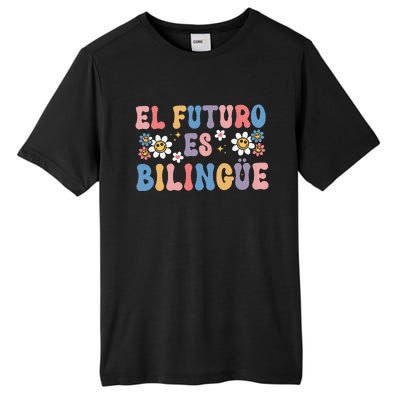 El Futuro Es Bilingue Tall Fusion ChromaSoft Performance T-Shirt