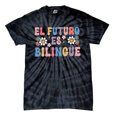 El Futuro Es Bilingue Tie-Dye T-Shirt