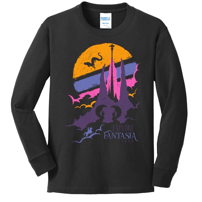 Explore Fantasia Kids Long Sleeve Shirt