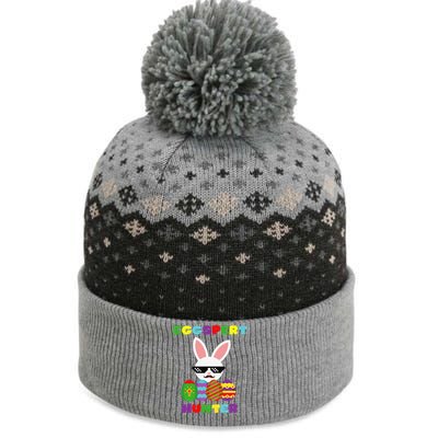 Easter Funny Egg Hunter Costume Gifts For The Baniff Cuffed Pom Beanie