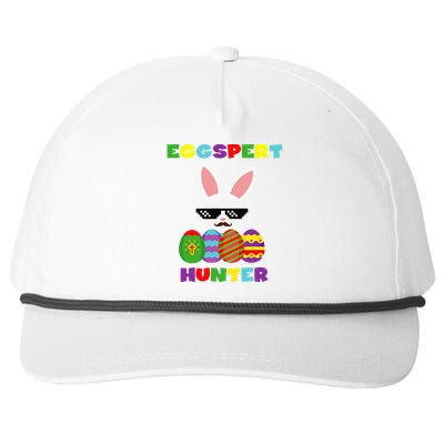 Easter Funny Egg Hunter Costume Gifts For Snapback Five-Panel Rope Hat