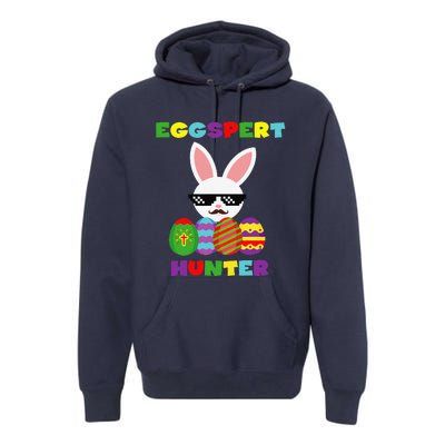 Easter Funny Egg Hunter Costume Gifts For Premium Hoodie