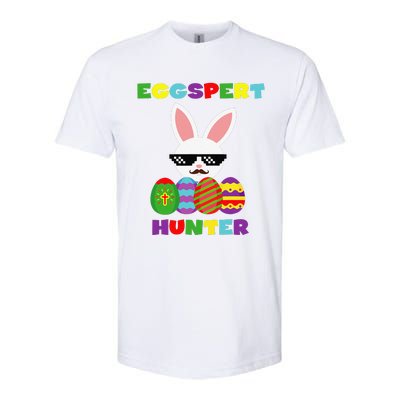 Easter Funny Egg Hunter Costume Gifts For Softstyle CVC T-Shirt