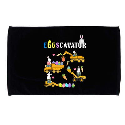 EggsCavator Funny Easter Egg Hunt Microfiber Hand Towel