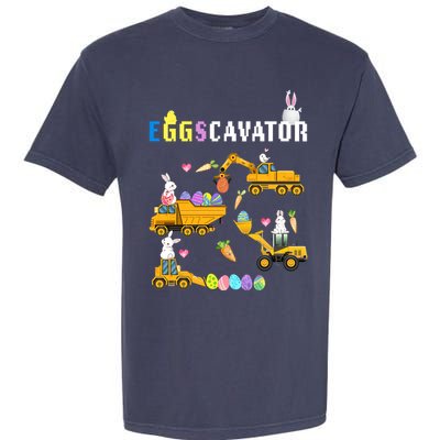 EggsCavator Funny Easter Egg Hunt Garment-Dyed Heavyweight T-Shirt