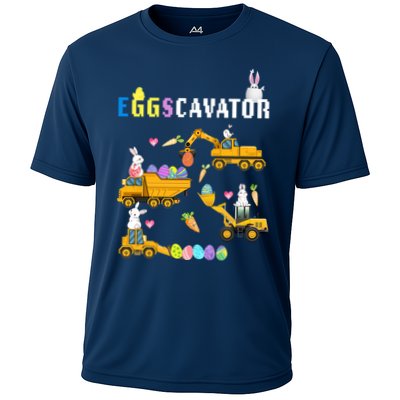 EggsCavator Funny Easter Egg Hunt Performance Shirt