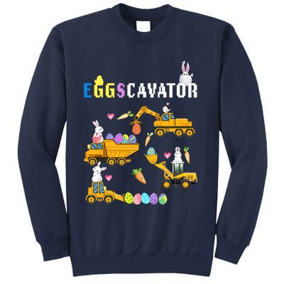 EggsCavator Funny Easter Egg Hunt Sweatshirt