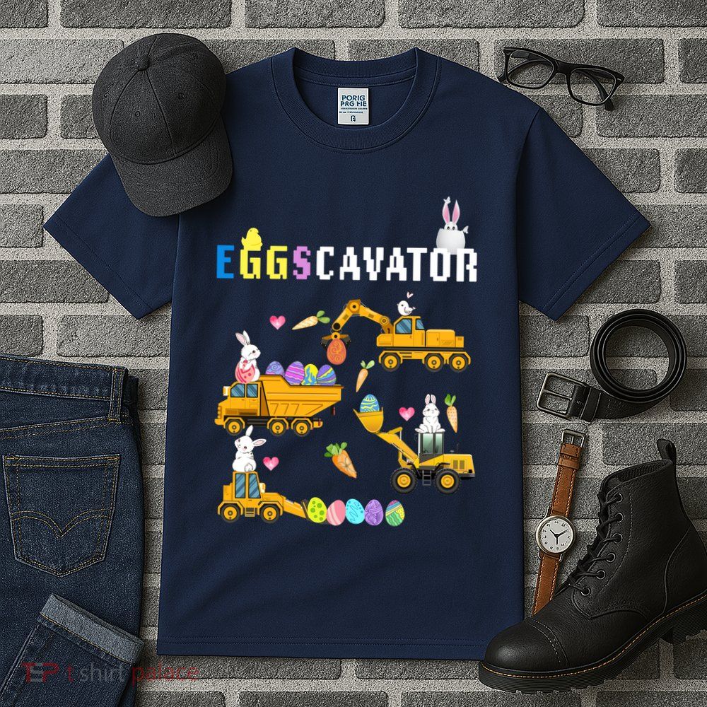 EggsCavator Funny Easter Egg Hunt Tall T-Shirt