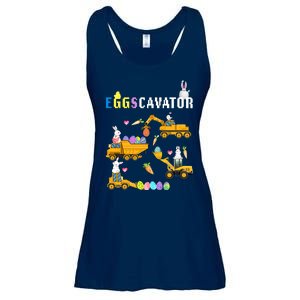 EggsCavator Funny Easter Egg Hunt Ladies Essential Flowy Tank