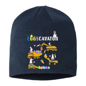 EggsCavator Funny Easter Egg Hunt Sustainable Beanie