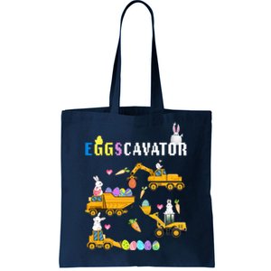 EggsCavator Funny Easter Egg Hunt Tote Bag