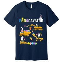 EggsCavator Funny Easter Egg Hunt Premium T-Shirt