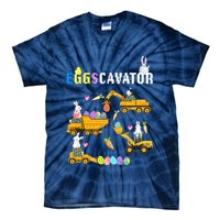 EggsCavator Funny Easter Egg Hunt Tie-Dye T-Shirt