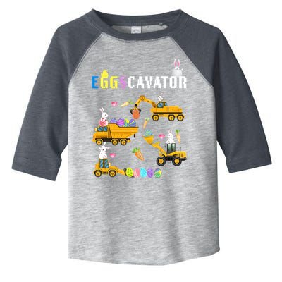 EggsCavator Funny Easter Egg Hunt Toddler Fine Jersey T-Shirt