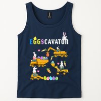 EggsCavator Funny Easter Egg Hunt Tank Top