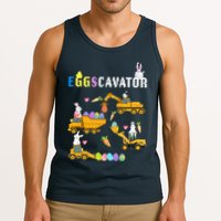 EggsCavator Funny Easter Egg Hunt Tank Top