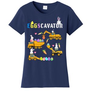 EggsCavator Funny Easter Egg Hunt Women's T-Shirt