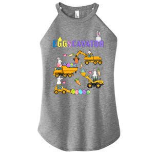 EggsCavator Funny Easter Egg Hunt Women's Perfect Tri Rocker Tank