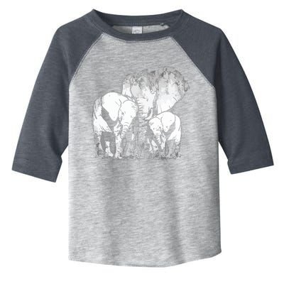 Elephant Family Elephant Toddler Fine Jersey T-Shirt