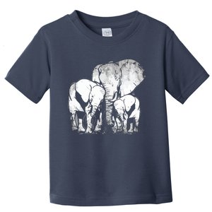 Elephant Family Elephant Toddler T-Shirt