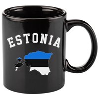 Estonian Flag Estonia 11oz C Handle Ceramic Mug