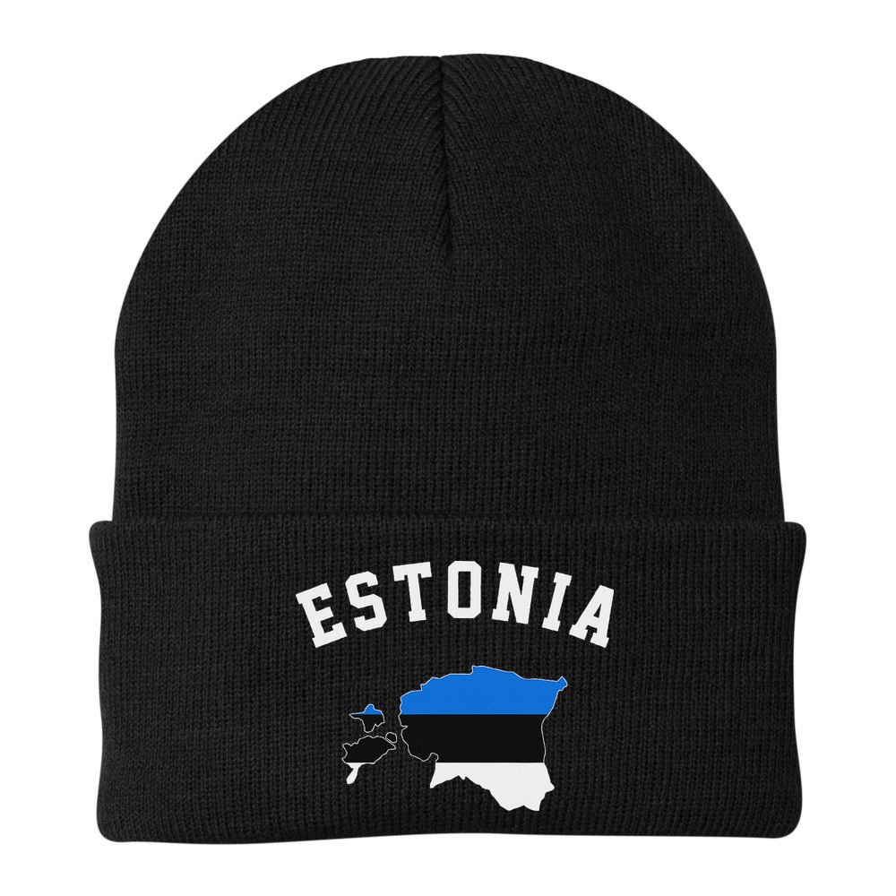 Estonian Flag Estonia Beanie