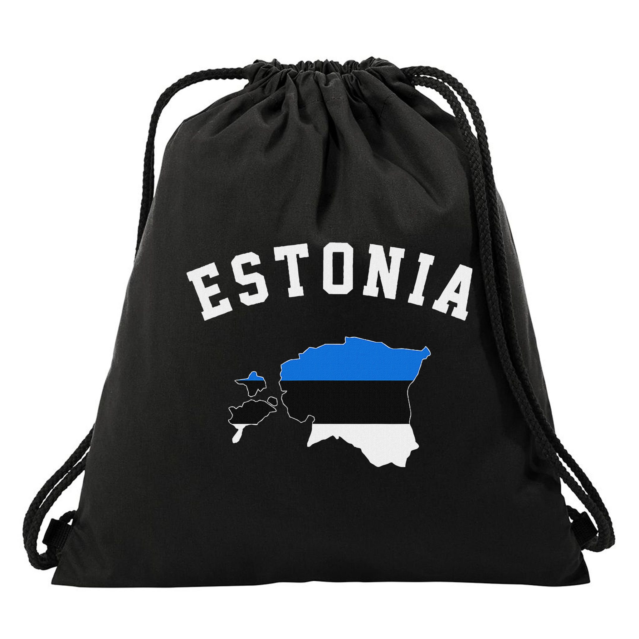 Estonian Flag Estonia Drawstring Bag