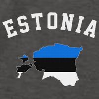 Estonian Flag Estonia Vector Backpack