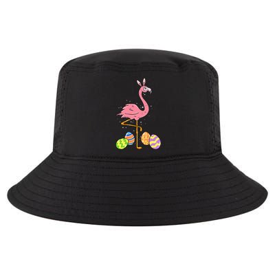 Easter Flamingo Easter Bunny Egg Basket Funny Easter Cool Comfort Performance Bucket Hat