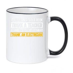 Electrician Funny Electrical Engineer 11oz Black Color Changing Mug