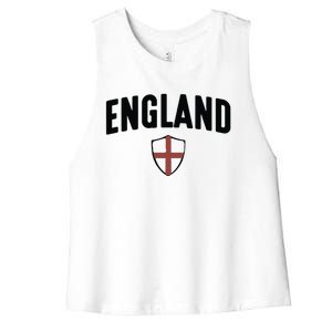 England Football Women's Racerback Cropped Tank