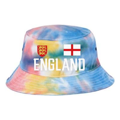 England Flag English Football Soccer Fan Tie Dye Newport Bucket Hat